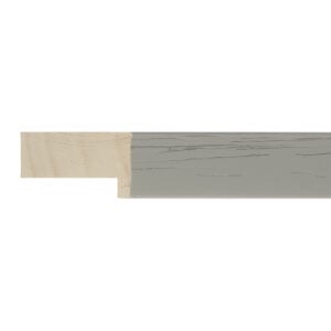 Deep Box • Grained Pale Grey Frame