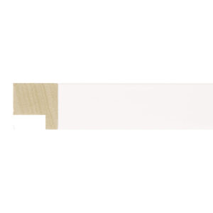 Flat Non-Box • Smooth White Frame